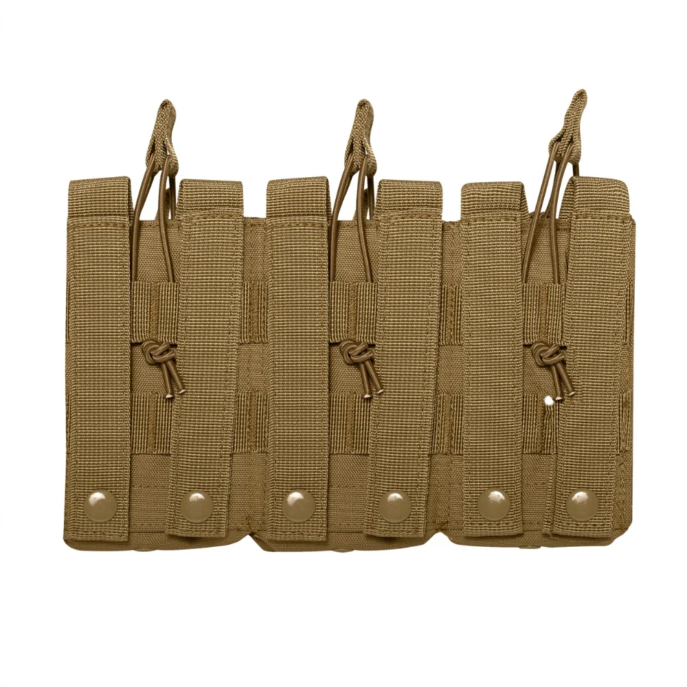 Rothco MOLLE Open Top Six Rifle Mag Pouch - Image 10