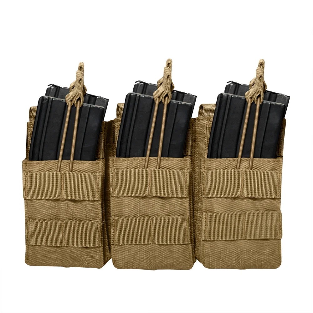Rothco MOLLE Open Top Six Rifle Mag Pouch - Image 11