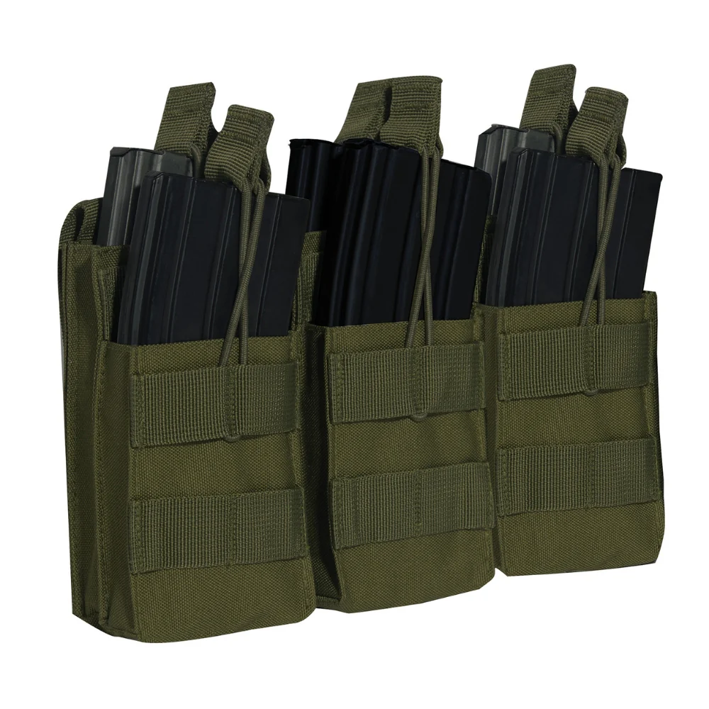 Rothco MOLLE Open Top Six Rifle Mag Pouch - Image 14