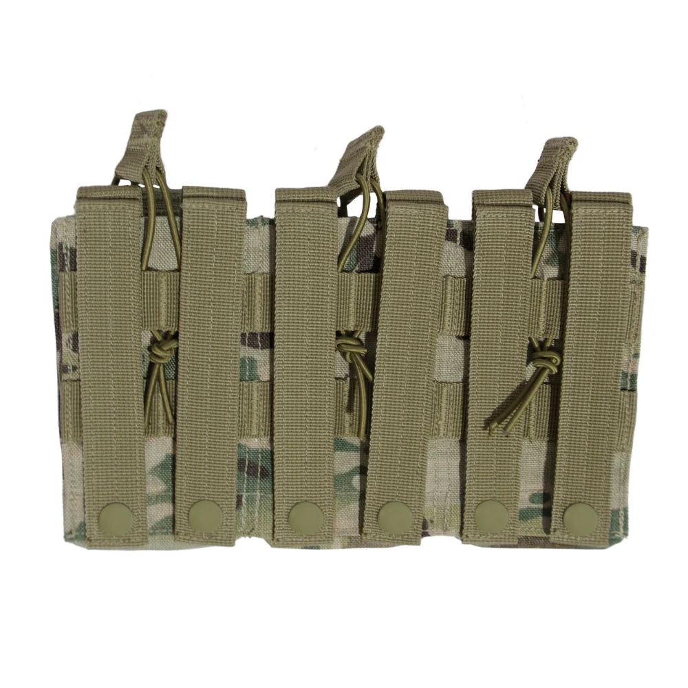 Rothco MOLLE Open Top Six Rifle Mag Pouch - Image 2