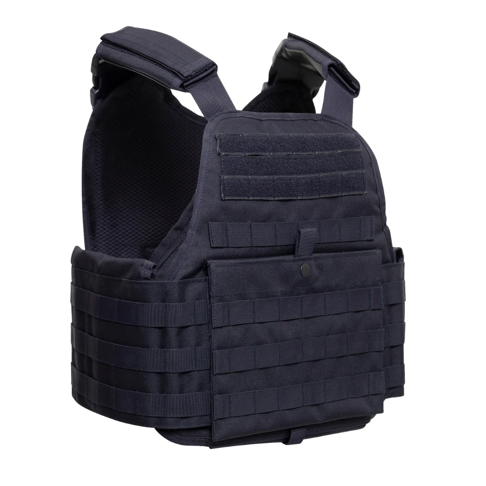 Rothco MOLLE Plate Carrier Vest (Midnight Navy Blue) - Image 3