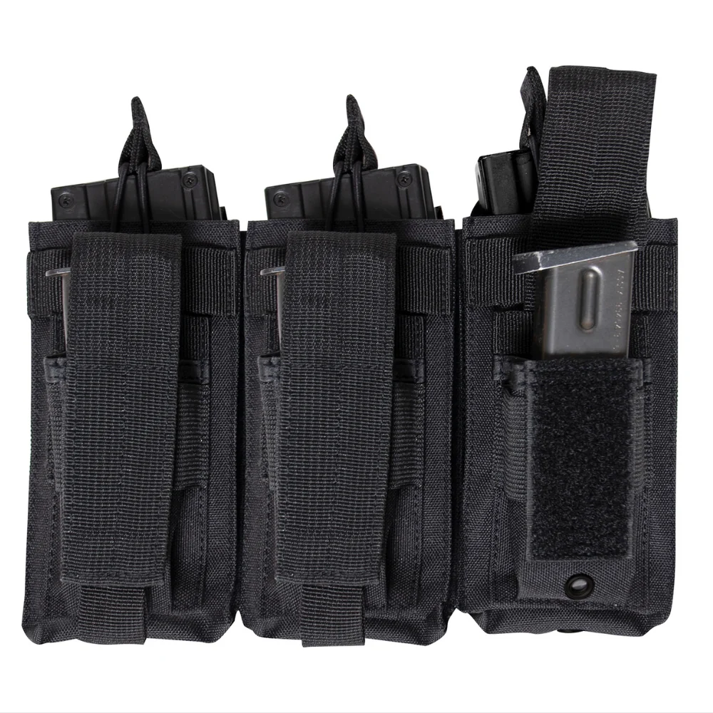 Rothco MOLLE Triple Kangaroo Rifle and Pistol Mag Pouch