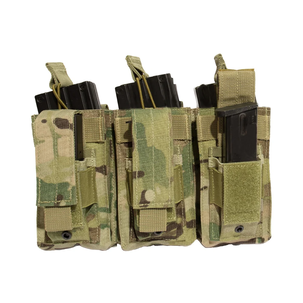 Rothco MOLLE Triple Kangaroo Rifle and Pistol Mag Pouch - Image 10