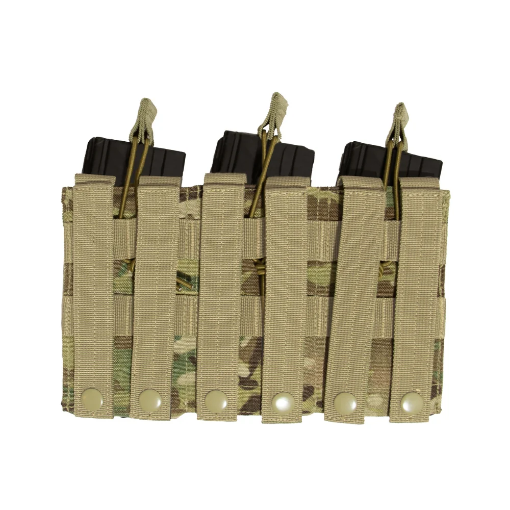 Rothco MOLLE Triple Kangaroo Rifle and Pistol Mag Pouch - Image 11