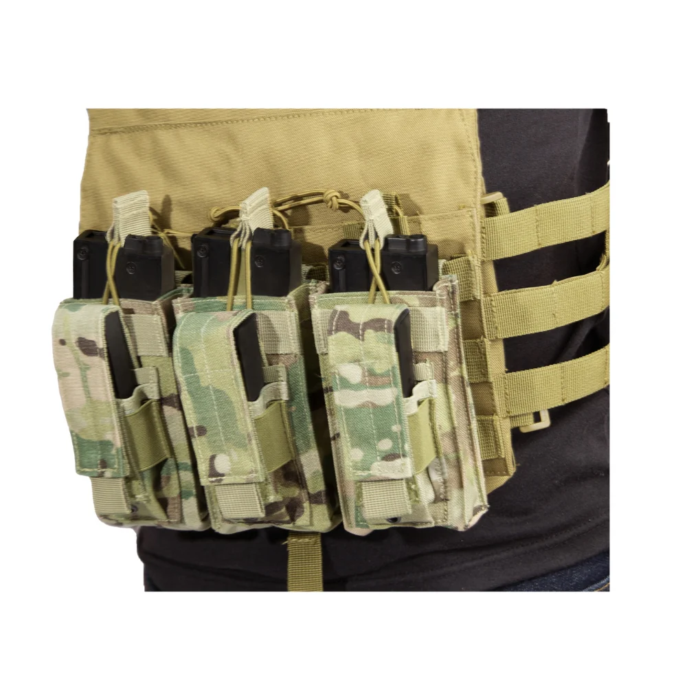 Rothco MOLLE Triple Kangaroo Rifle and Pistol Mag Pouch - Image 14
