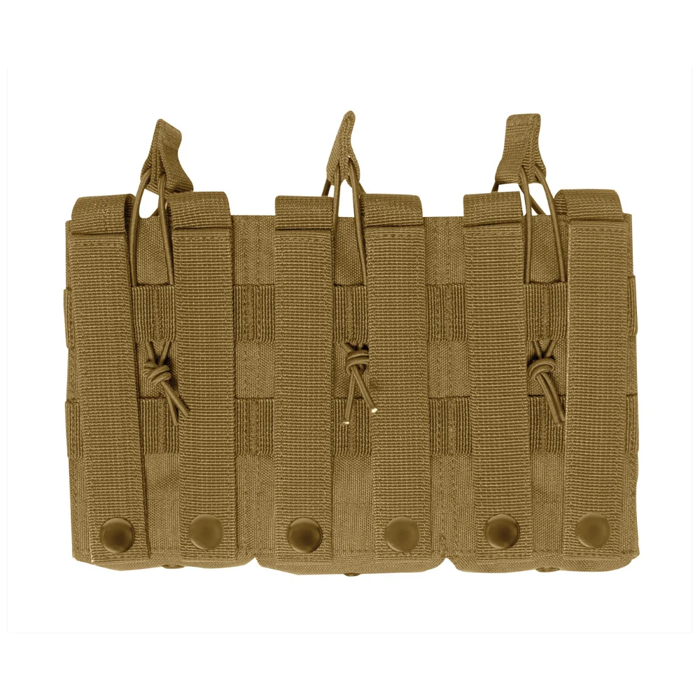 Rothco MOLLE Triple Kangaroo Rifle and Pistol Mag Pouch - Image 6