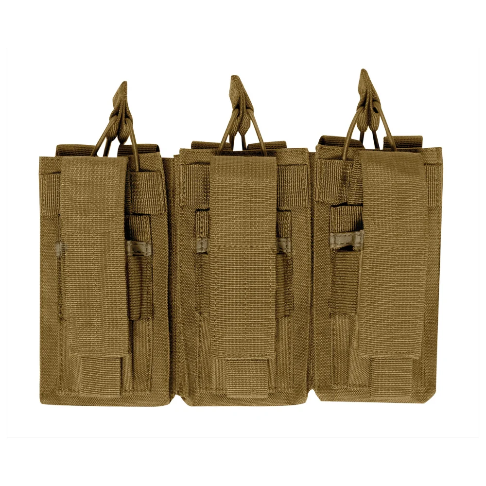 Rothco MOLLE Triple Kangaroo Rifle and Pistol Mag Pouch - Image 7