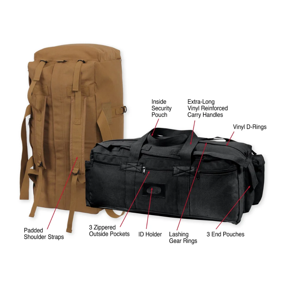 Rothco Mossad Tactical Duffle Bag - Image 7