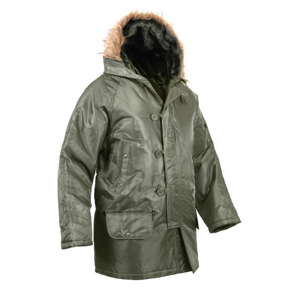 Rothco N-3B Snorkel Parka (Sage Green) - Image 2