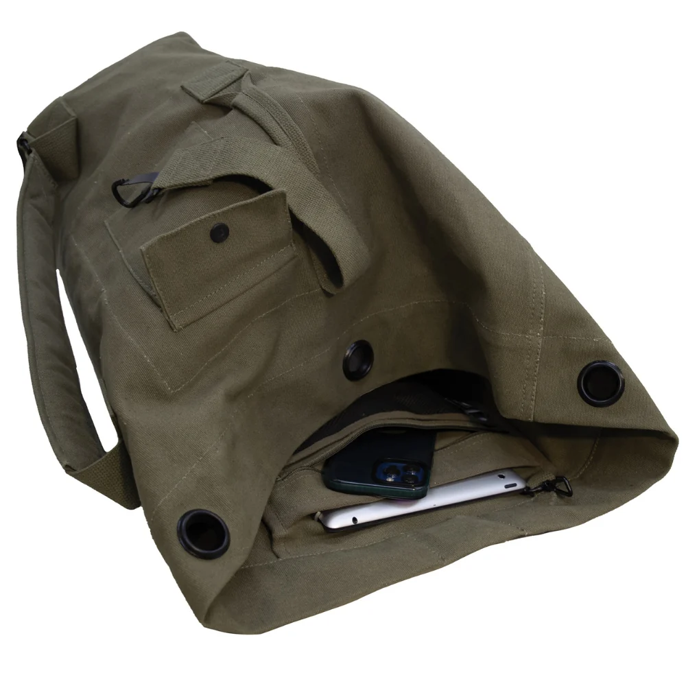 Rothco Nomad Canvas Duffle Backpack - Image 7