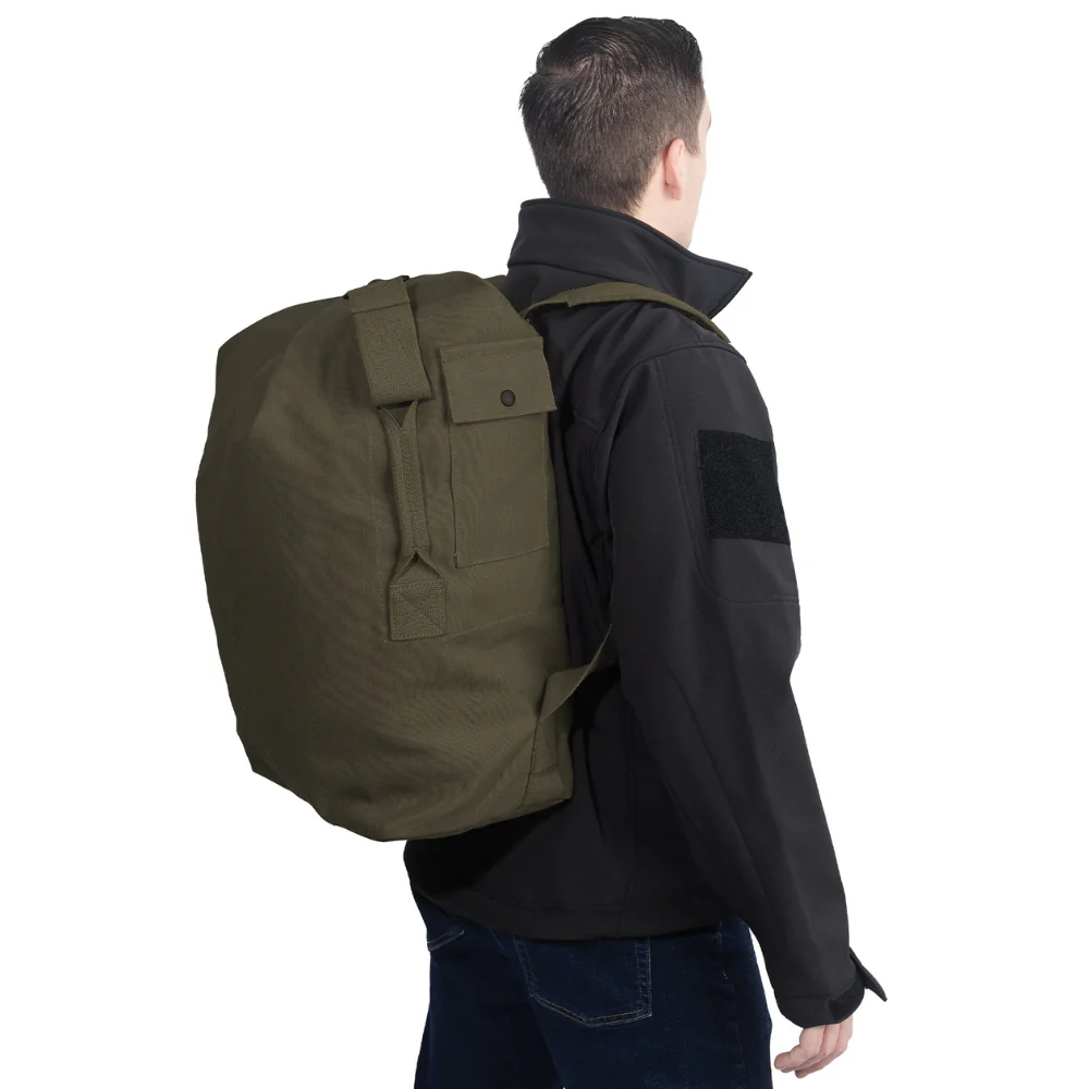 Rothco Nomad Canvas Duffle Backpack - Image 8