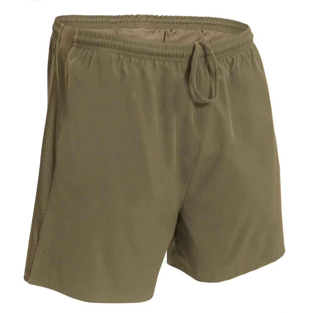 Rothco Physical Training PT Shorts (Coyote Brown) - Image 2