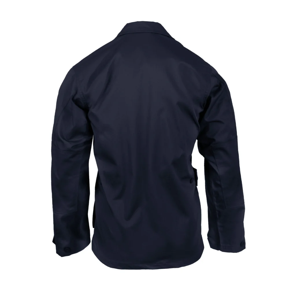 Rothco Poly/Cotton Twill Solid BDU Shirts (Navy Blue) - Image 2
