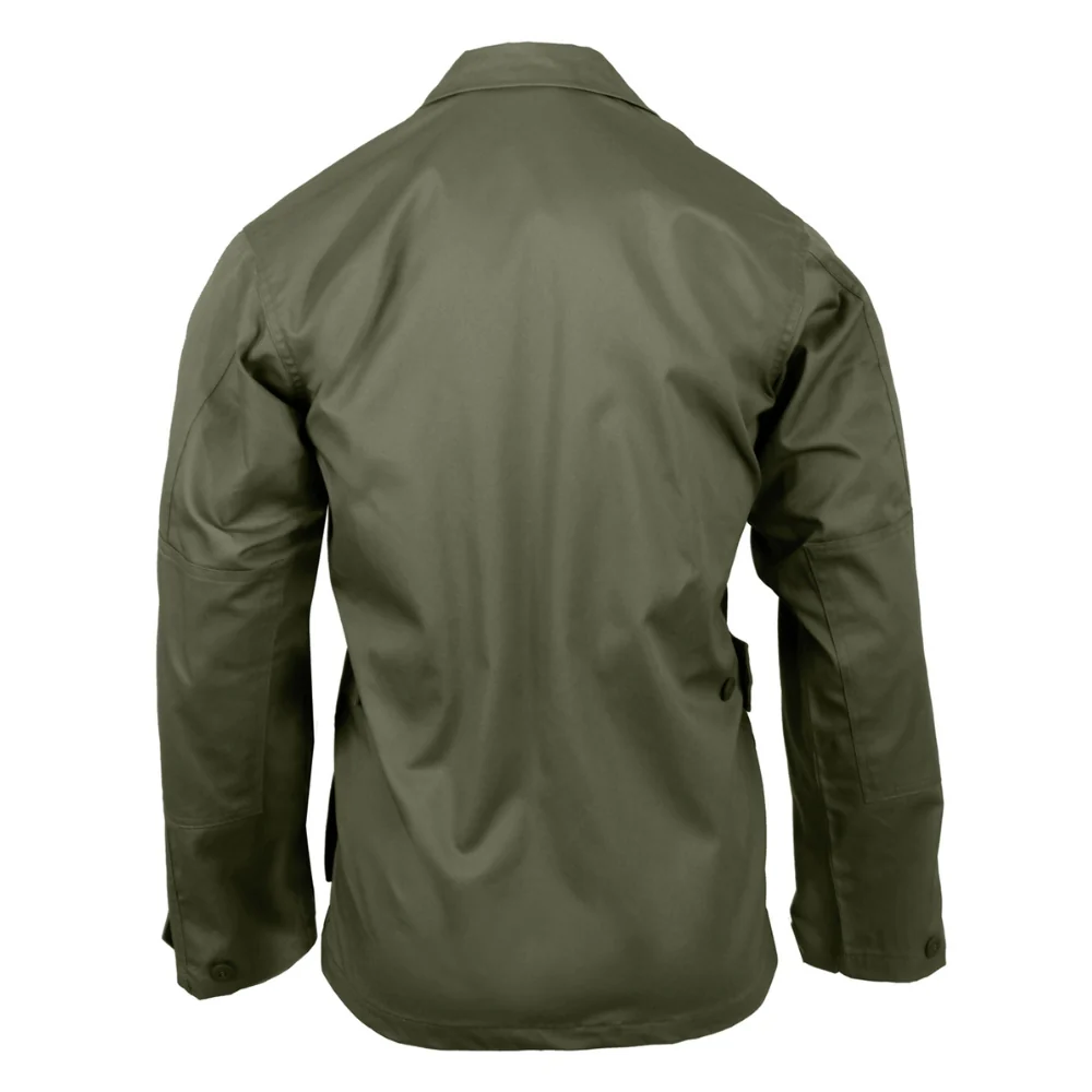 Rothco Poly/Cotton Twill Solid BDU Shirts (Olive Drab) - Image 2