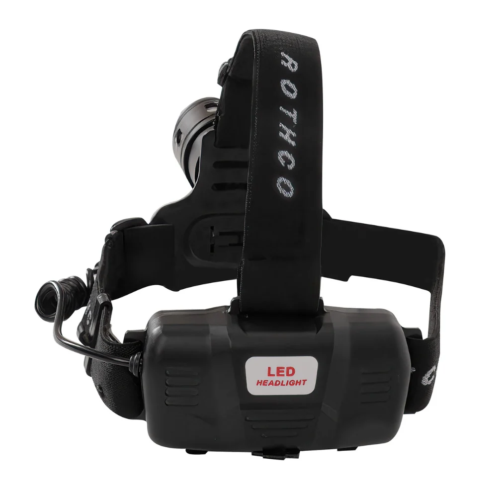Rothco Rechargeable 1000 Lumen Led Headlamp - Black - Image 2