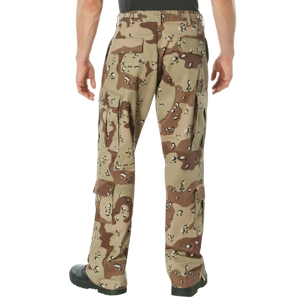 Rothco Relaxed Fit Zipper Fly BDU Pants (6-Color Desert Camo) - Image 3
