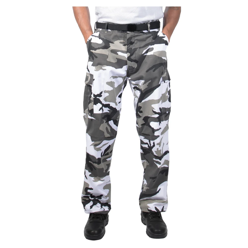 Rothco Relaxed Fit Zipper Fly BDU Pants (City Camo)