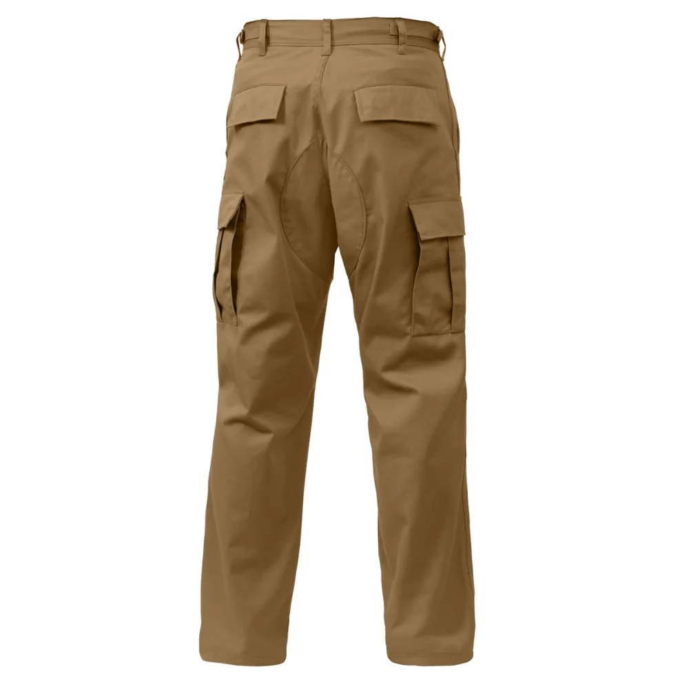 Rothco Relaxed Fit Zipper Fly BDU Pants (Coyote Brown) - Image 4