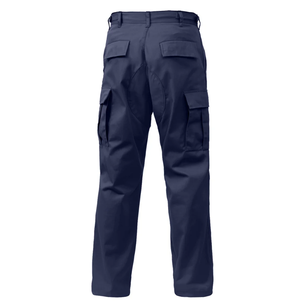 Rothco Relaxed Fit Zipper Fly BDU Pants (Navy Blue) - Image 5