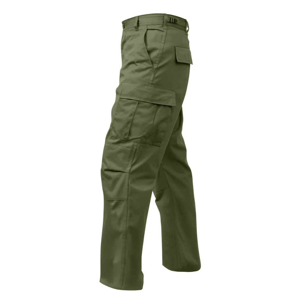 Rothco Relaxed Fit Zipper Fly BDU Pants (Olive Drab) - Image 2