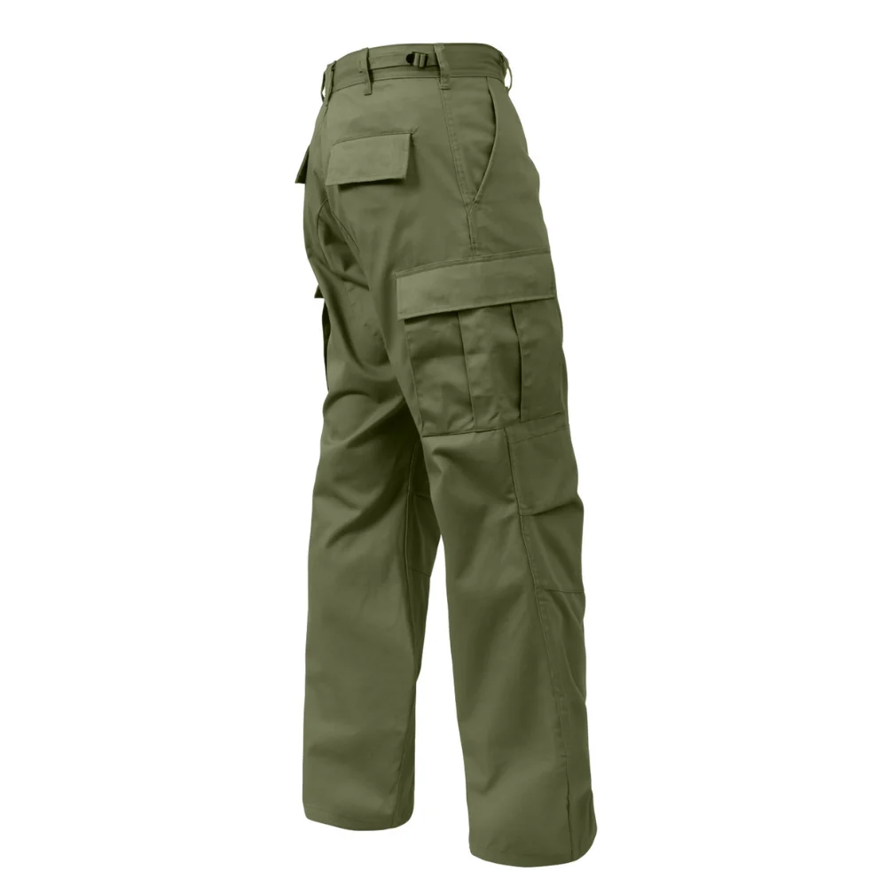 Rothco Relaxed Fit Zipper Fly BDU Pants (Olive Drab) - Image 3