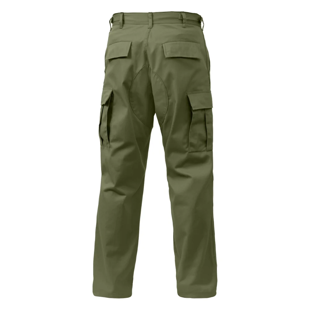 Rothco Relaxed Fit Zipper Fly BDU Pants (Olive Drab) - Image 4