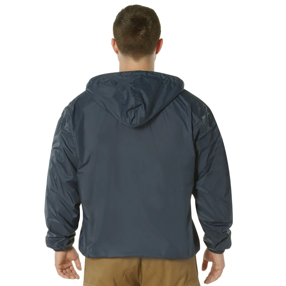 Rothco Reversible Lined Jacket With Hood (Navy Blue) - Image 3