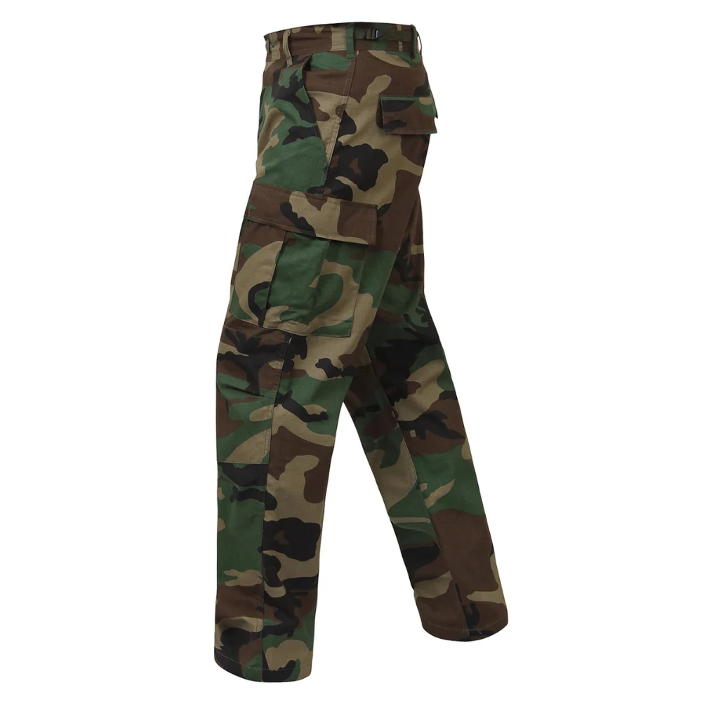 Rothco Rip-Stop BDU Pants (Woodland Camo) - Image 2