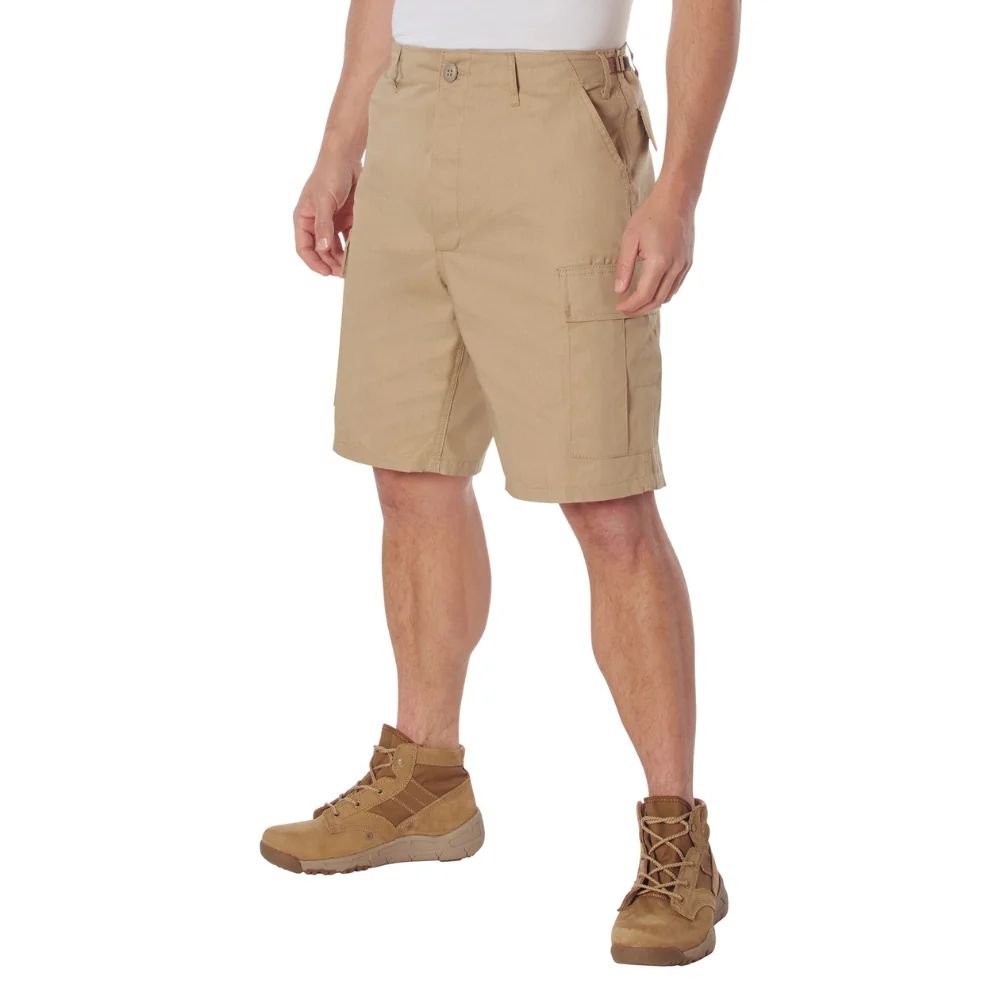 Rothco Rip-Stop BDU Shorts (Khaki) - Image 2