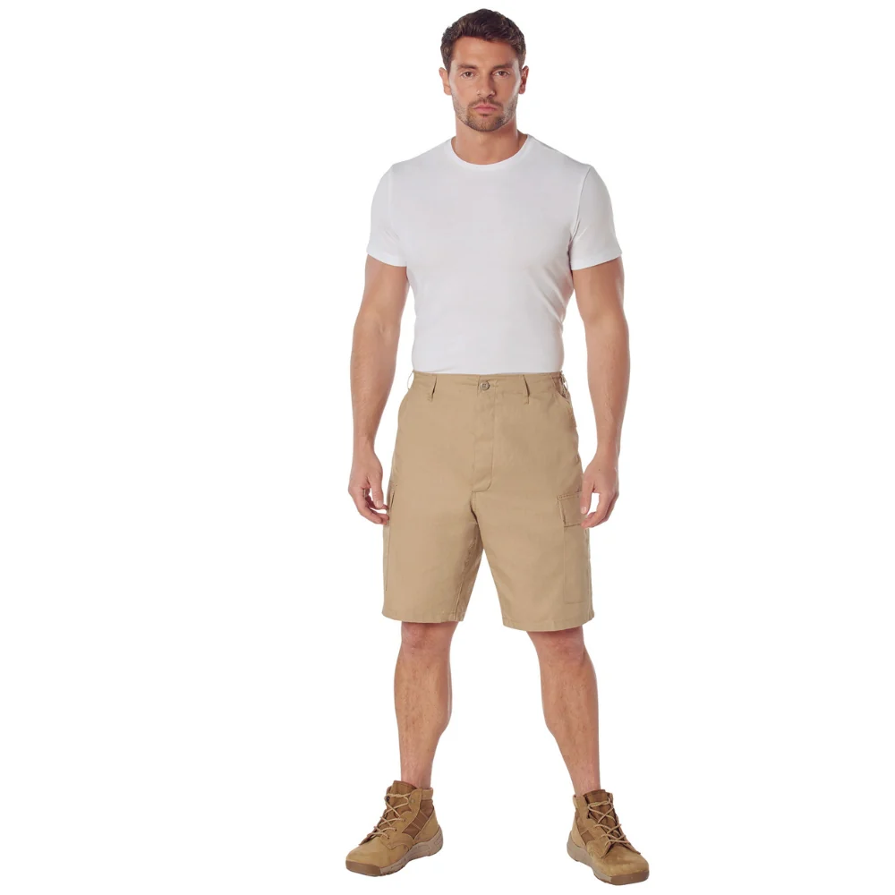 Rothco Rip-Stop BDU Shorts (Khaki) - Image 4