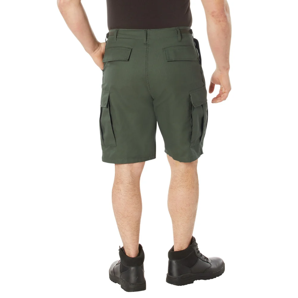 Rothco Rip-Stop BDU Shorts (Olive Drab) - Image 3