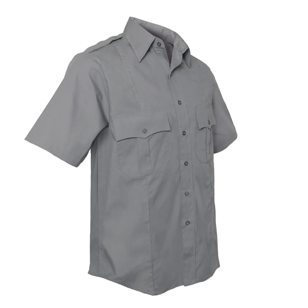 Rothco Short Sleeve Uniform Shirt for Law Enforcement and Security Professionals (Grey) - Image 2