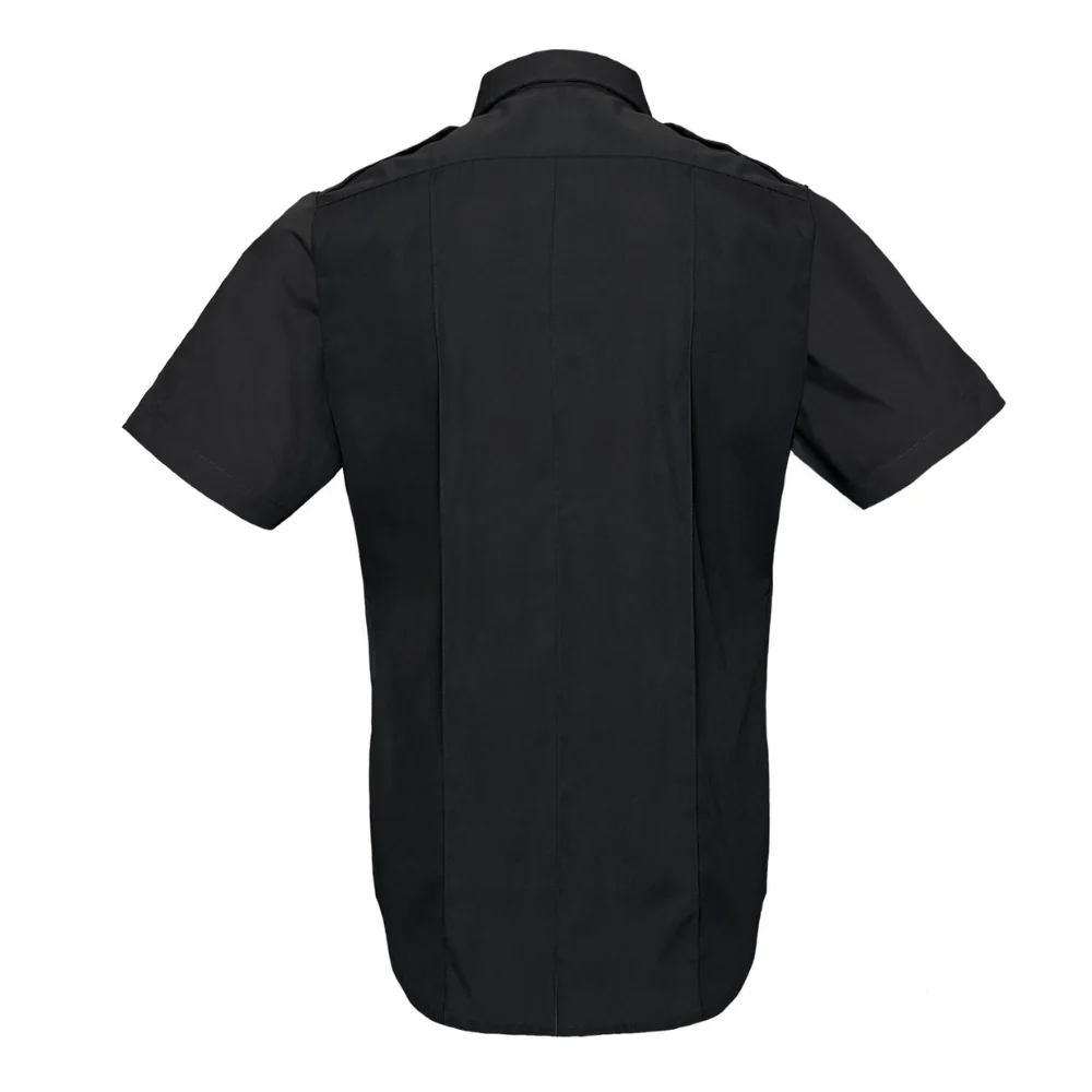 Rothco Short Sleeve Uniform Shirt for Law Enforcement & Security Professionals (Midnight Navy Blue) - Image 3