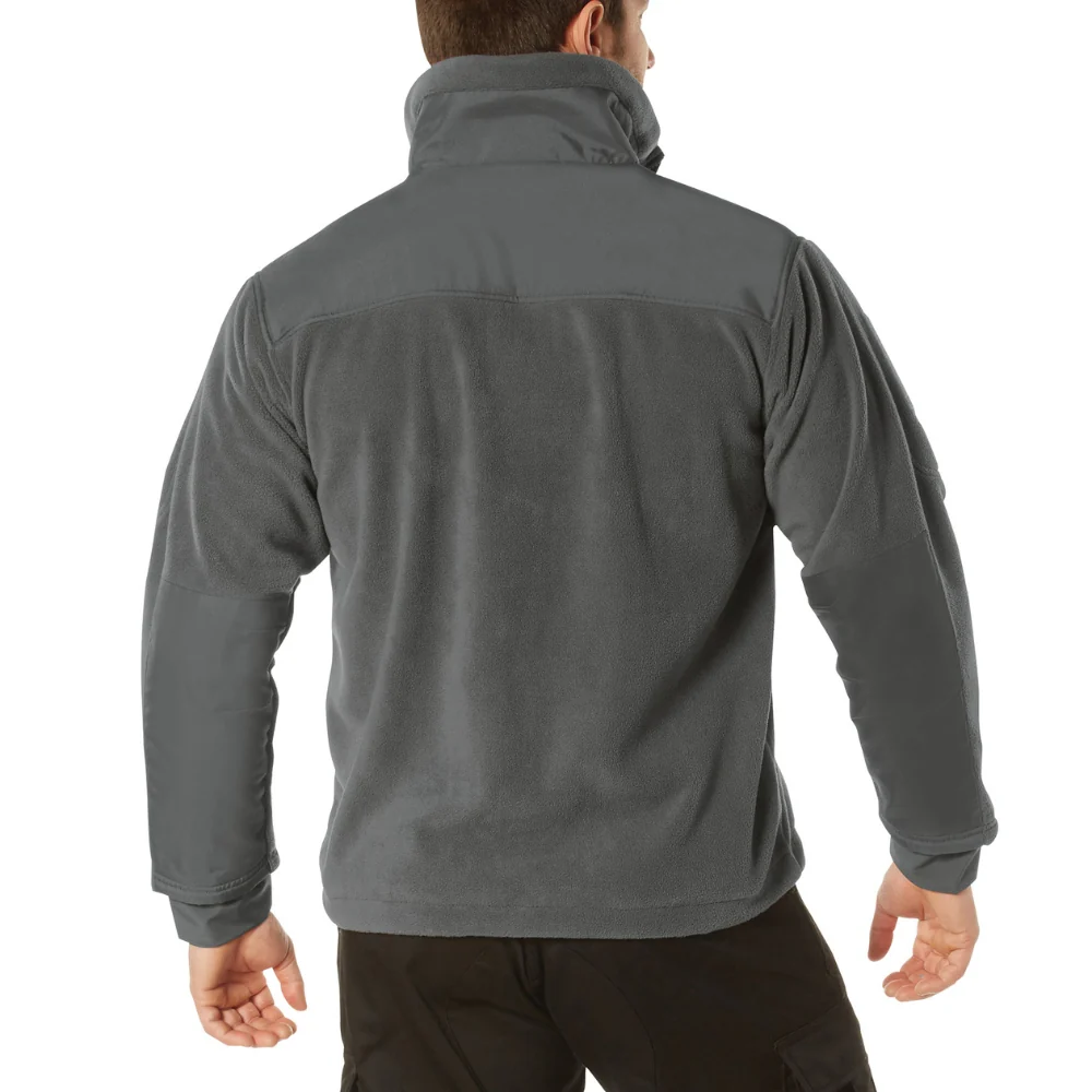 Rothco Spec Ops Tactical Fleece Jacket (Charcoal Grey) - Image 4