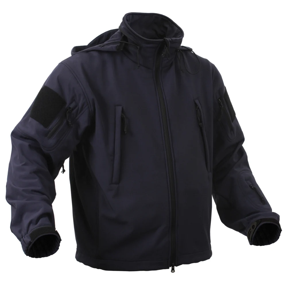 Rothco Special Ops Tactical Soft Shell Jacket (Midnight Navy Blue) - Image 2