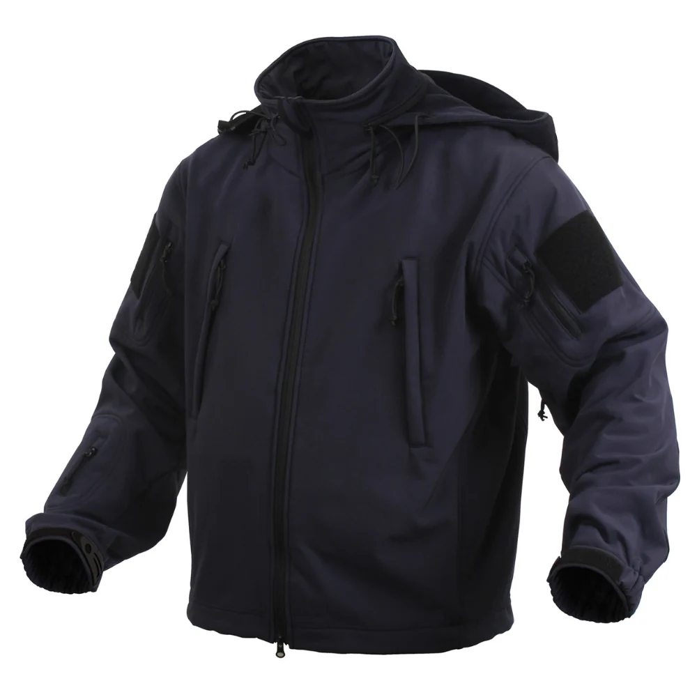 Rothco Special Ops Tactical Soft Shell Jacket (Midnight Navy Blue) - Image 3