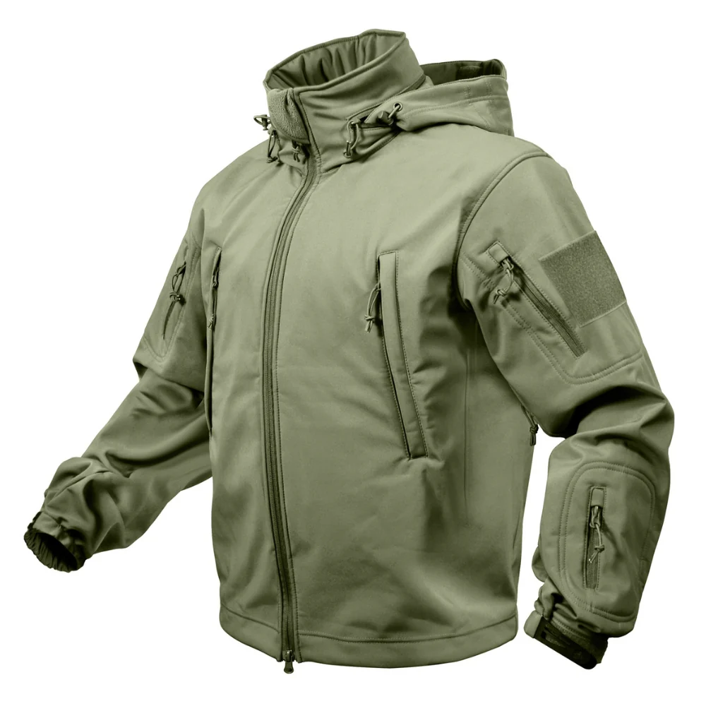Rothco Special Ops Tactical Soft Shell Jacket (Olive Drab) - Image 2