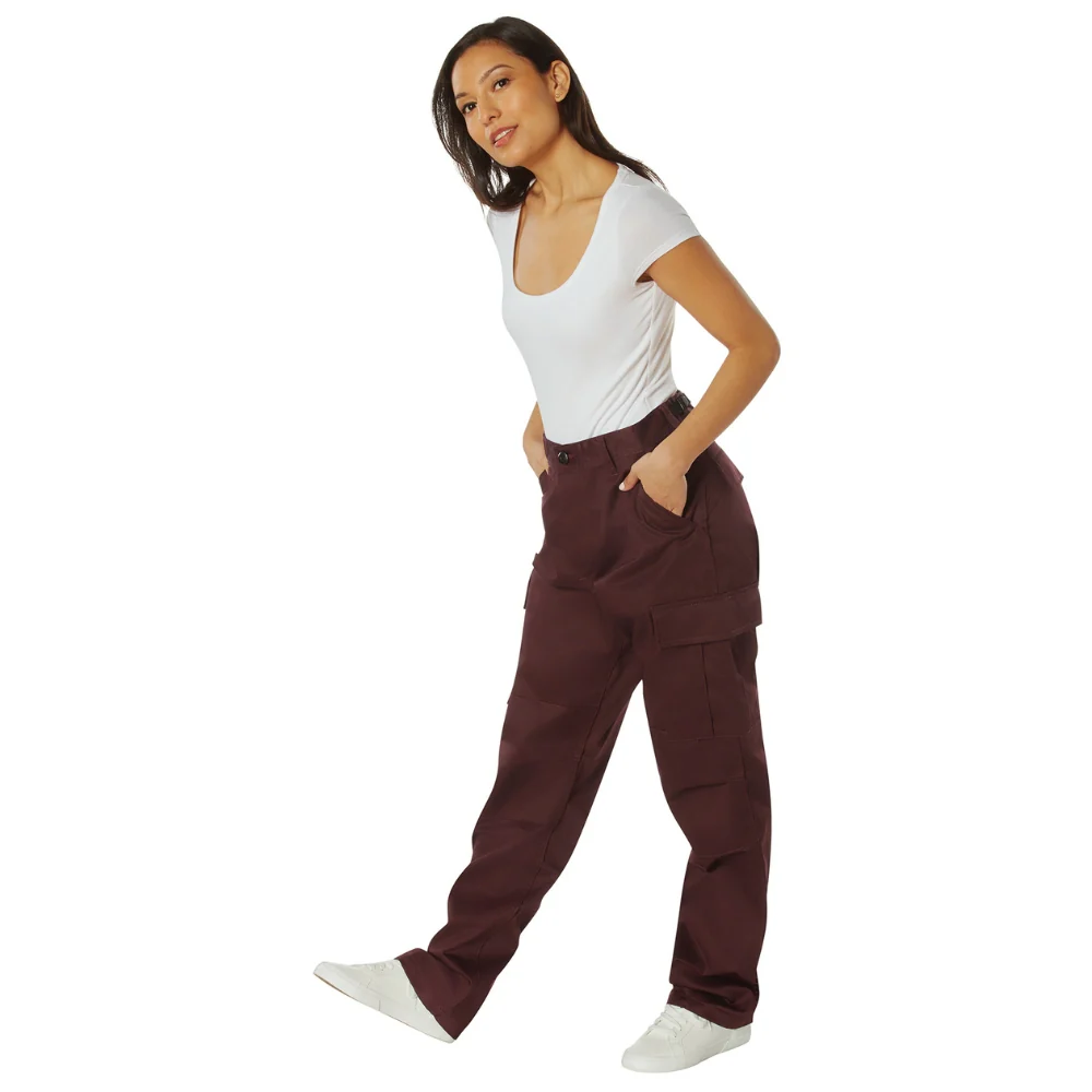 Rothco Tactical BDU Cargo Pants (Maroon) - Image 6