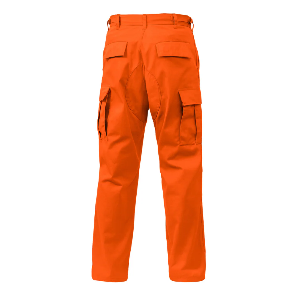 Rothco Tactical BDU Cargo Pants Regular Inseam (Blaze Orange) - Image 3
