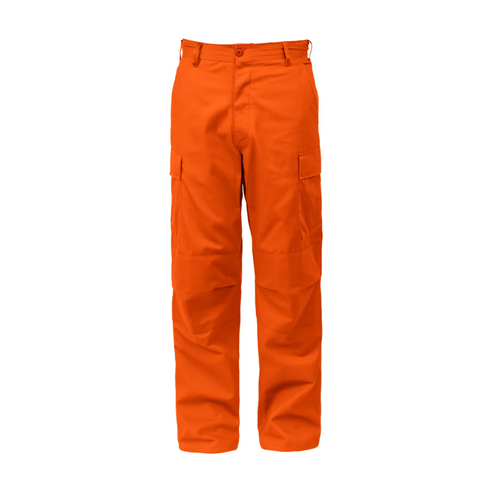 Rothco Tactical BDU Cargo Pants Regular Inseam (Blaze Orange) - Image 4