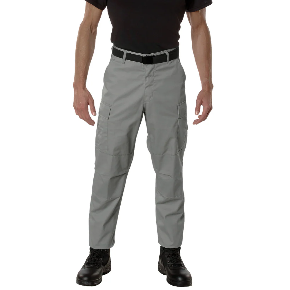 Rothco Tactical BDU Cargo Pants Regular Inseam (Grey) - Image 5