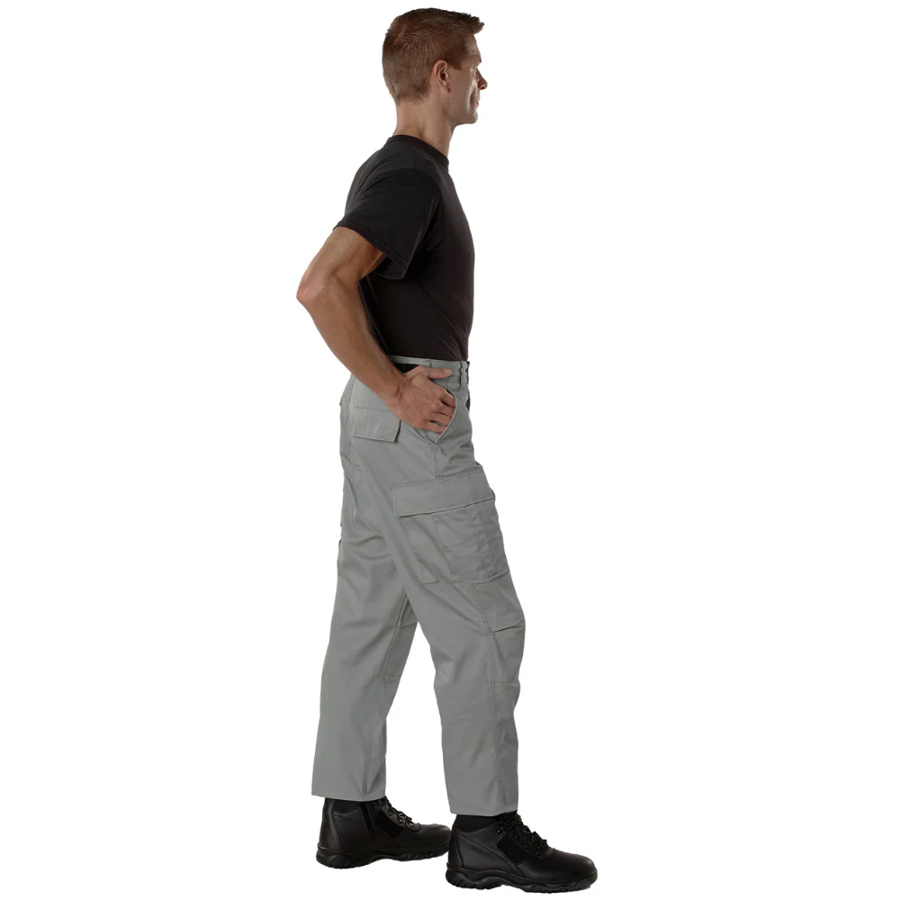 Rothco Tactical BDU Cargo Pants Regular Inseam (Grey) - Image 7