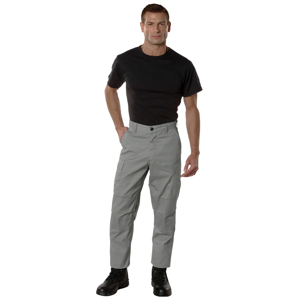 Rothco Tactical BDU Cargo Pants Regular Inseam (Grey) - Image 8