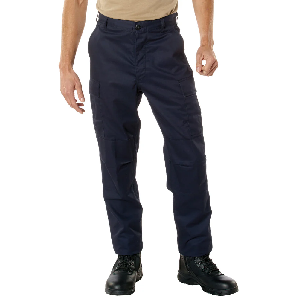 Rothco Tactical BDU Cargo Pants (Midnight Navy Blue) - Image 5
