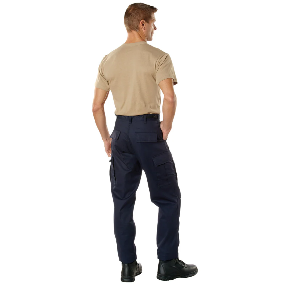 Rothco Tactical BDU Cargo Pants (Midnight Navy Blue) - Image 7