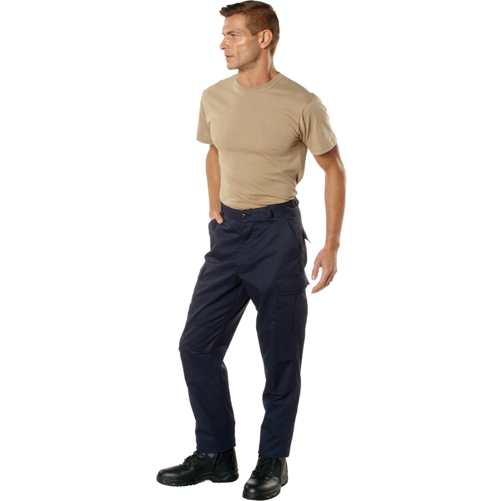 Rothco Tactical BDU Cargo Pants (Midnight Navy Blue) - Image 8