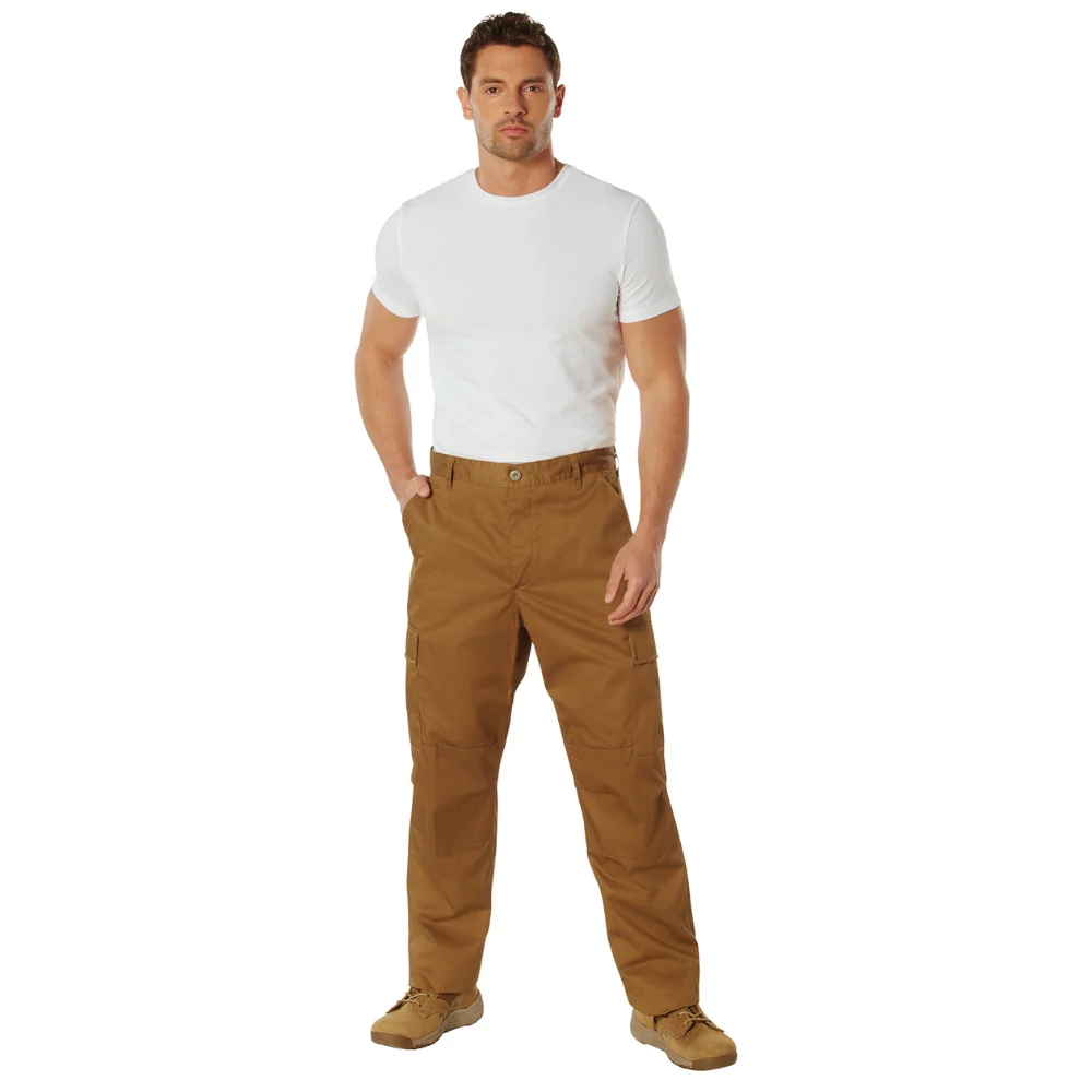 Rothco Tactical BDU Cargo Pants (Work Brown) - Image 4