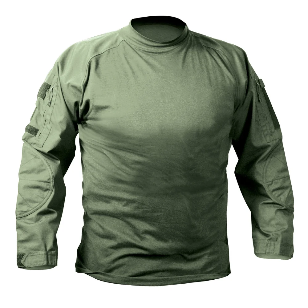 Rothco Tactical NYCO Airsoft Combat Shirt (Olive Drab) - Image 2