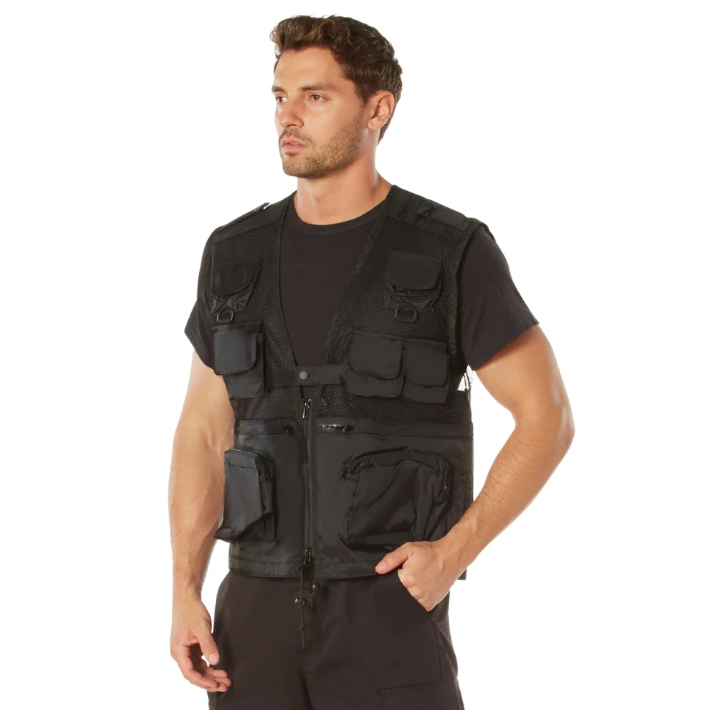 Rothco Tactical Recon Vest (Black) - Image 2