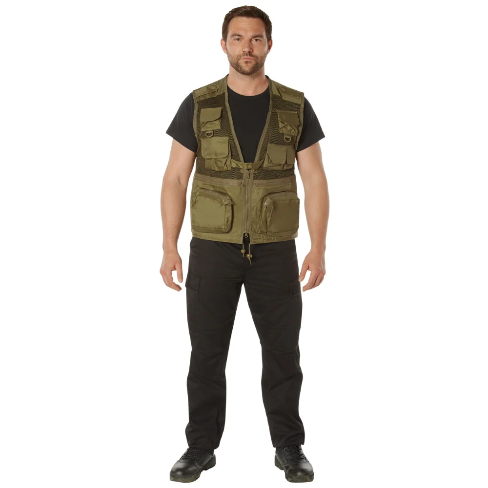 Rothco Tactical Recon Vest (Coyote Brown) - Image 4